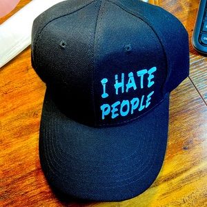 I hate people hat.